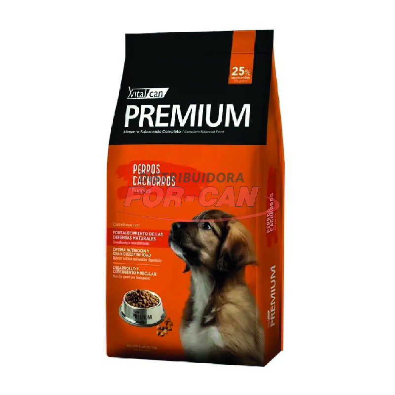 Vitalcan Premium Perro Cachorro x 15 Kg.