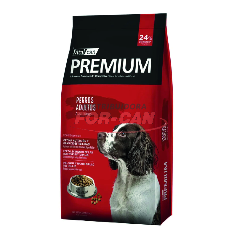 Vitalcan Premium Perro Adulto x 20 Kg.