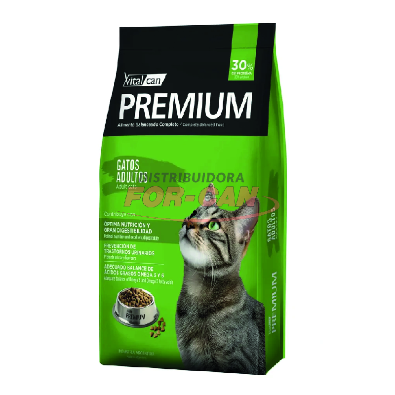 Vitalcan Premium Gato Adulto x 7,5 Kg.